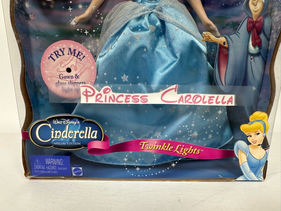 Walt Disney’s Cinderella Special Edition Princess Carolella Doll with Twinkle Lights 2004 New in Box G7983 [Photo 6]