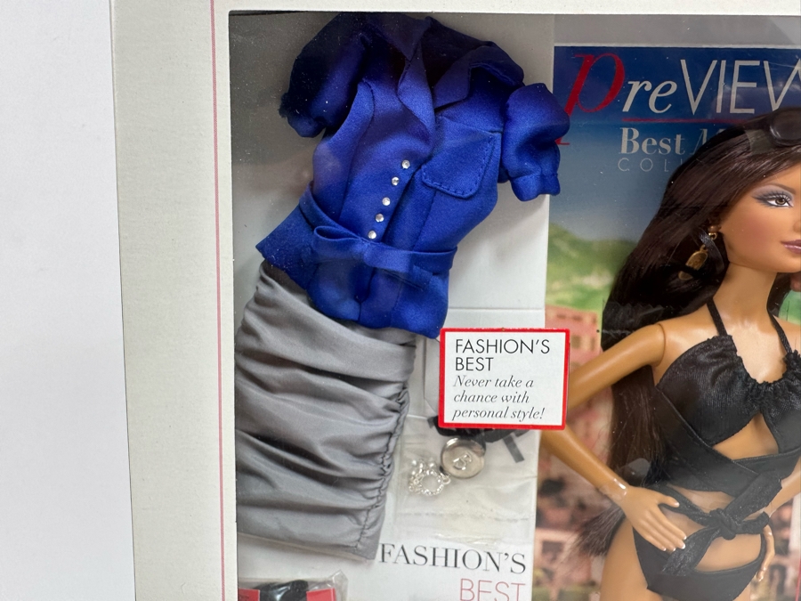 Best Models On Location: Monte Carlo Pink Label Collection Mattel Barbie Doll 2006 New In Box J0944 [Photo 9]