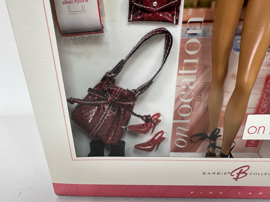 Best Models On Location: Monte Carlo Pink Label Collection Mattel Barbie Doll 2006 New In Box J0944 [Photo 7]