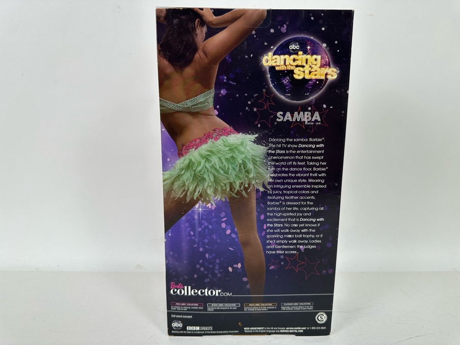 Dancing With the Stars Samba Pink Label Collection Mattel Barbie Doll 2011 New In Box W3317 [Photo 6]