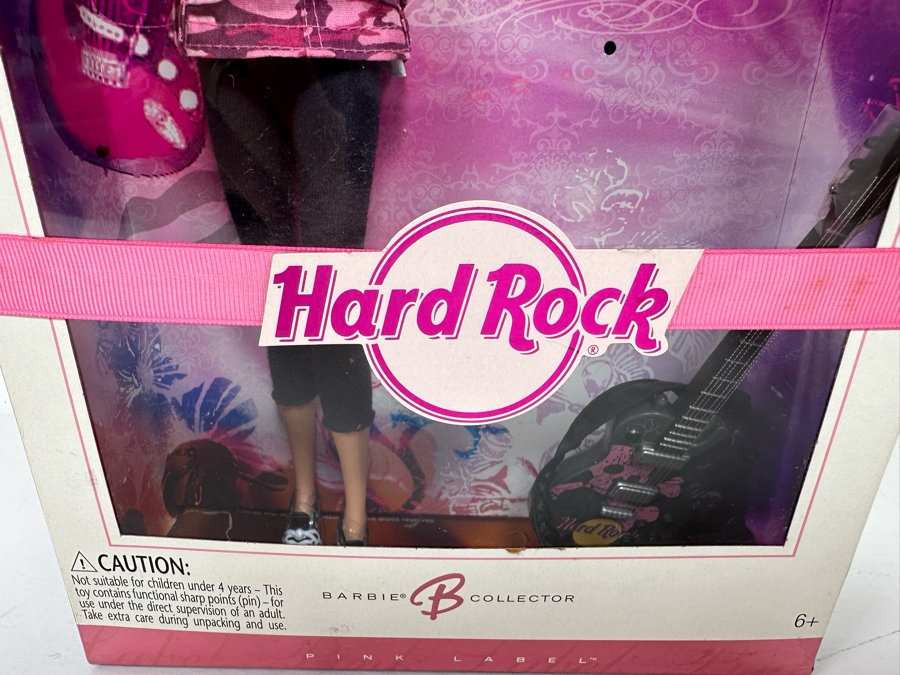 Hard Rock Pink Label Collection Mattel Barbie Doll 2006 New In Box K7906 [Photo 4]
