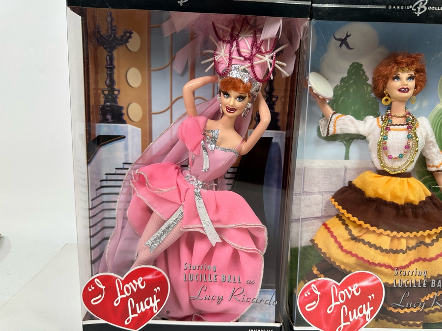 Lucy and ethel online barbie doll gift set