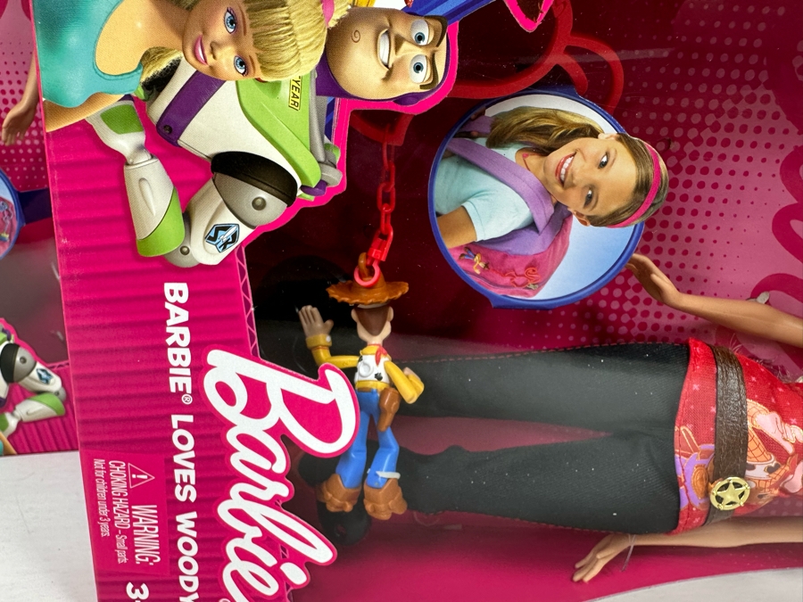 Toy Story 3 Mattel Barbie Dolls: Barbie Loves Buzz!, Barbie Loves Alien!, Barbie Loves Woody! 2009 New In Box R9295/R9296/R9297 [Photo 7]