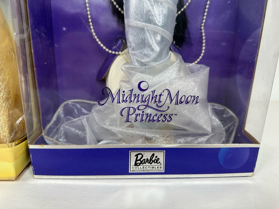 Celestial Collection: Evening Star Princess, Morning Sun Princess and Midnight Moon Princess Collector Edition Mattel Barbie Dolls 2000 New In Box 27689/27688/27690 [Photo 10]