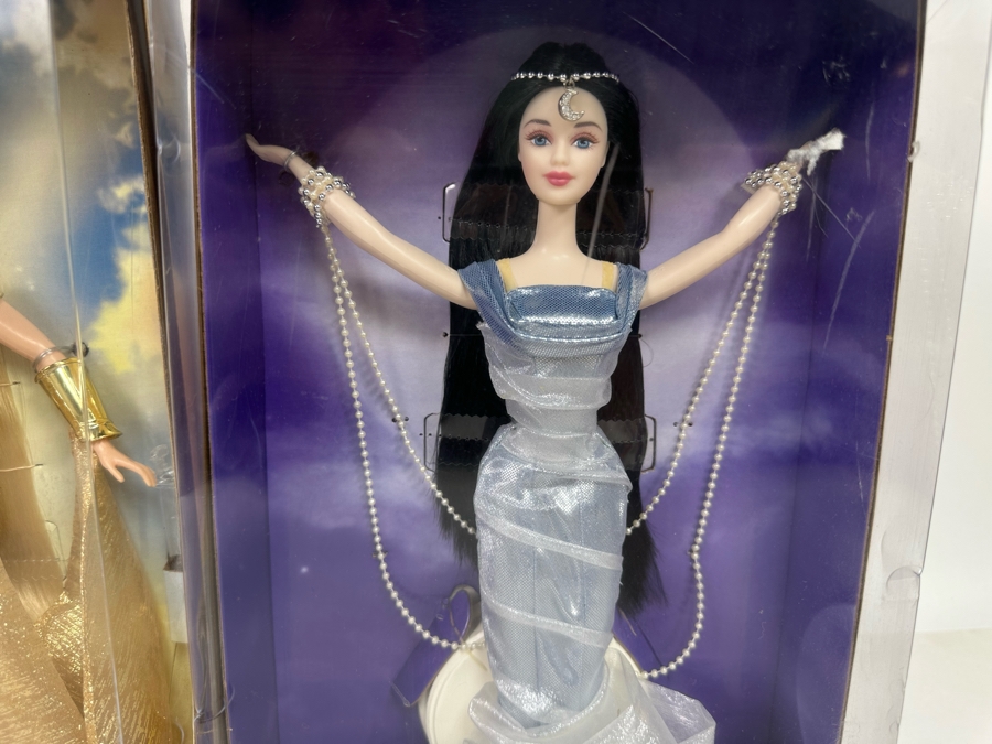 Celestial Collection: Evening Star Princess, Morning Sun Princess and Midnight Moon Princess Collector Edition Mattel Barbie Dolls 2000 New In Box 27689/27688/27690 [Photo 9]