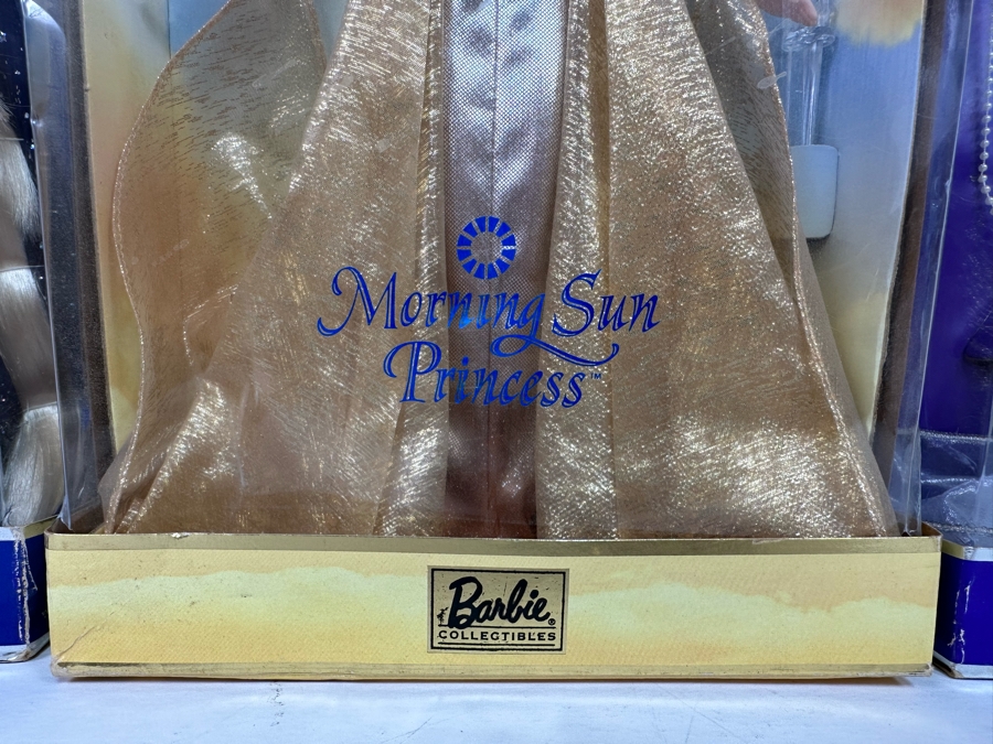 Celestial Collection: Evening Star Princess, Morning Sun Princess and Midnight Moon Princess Collector Edition Mattel Barbie Dolls 2000 New In Box 27689/27688/27690 [Photo 7]