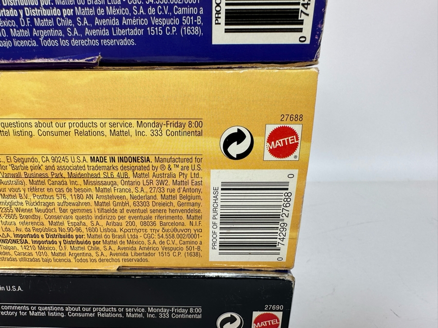 Celestial Collection: Evening Star Princess, Morning Sun Princess and Midnight Moon Princess Collector Edition Mattel Barbie Dolls 2000 New In Box 27689/27688/27690 [Photo 25]