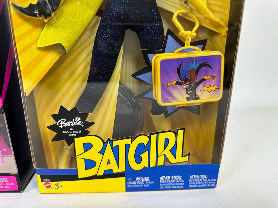 Catwoman and Batgirl Mattel Barbie Dolls 2004/2003 New In Box B5838/B5835 [Photo 10]