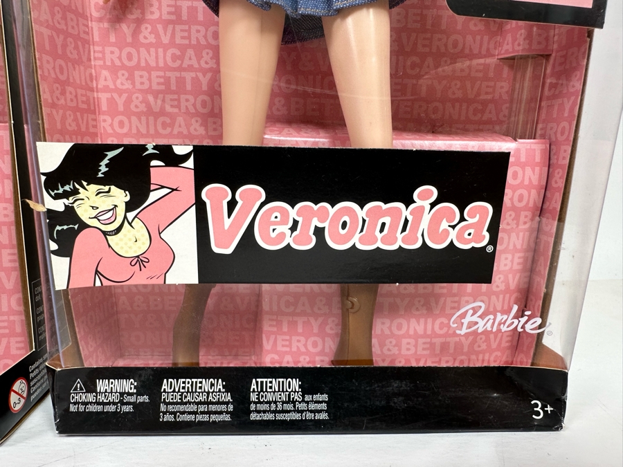 Betty And Veronica Mattel Barbie Dolls 2005 New In Box H7615h7614