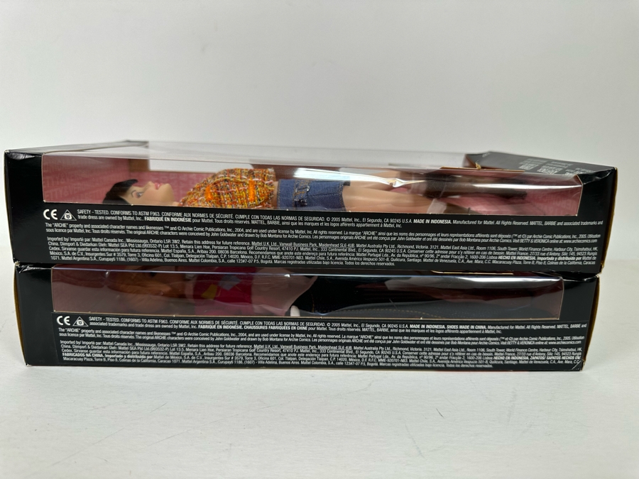 Betty and Veronica Mattel Barbie Dolls 2005 New In Box H7615/H7614 [Photo 10]