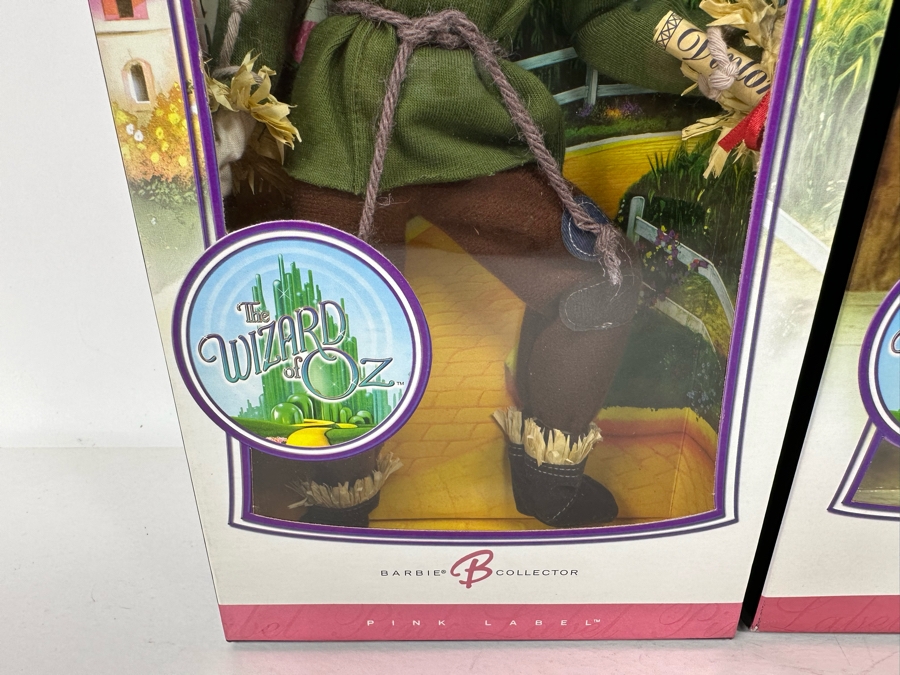 The Wizard of Oz Scarecrow and Winkie Guard & Winged Monkey Pink Collection Mattel Ken Dolls 2006 New In Box K8689/L1291 [Photo 5]