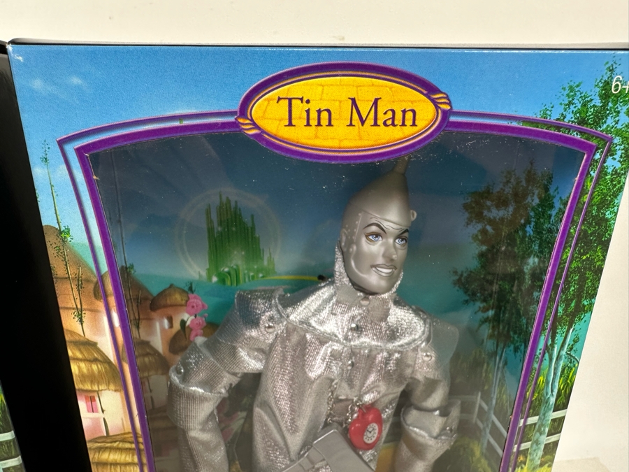 The Wizard of Oz Cowardly Lion and Tin Man Pink Collection Mattel Ken Dolls 2006 New In Box K8687/K8688 [Photo 8]