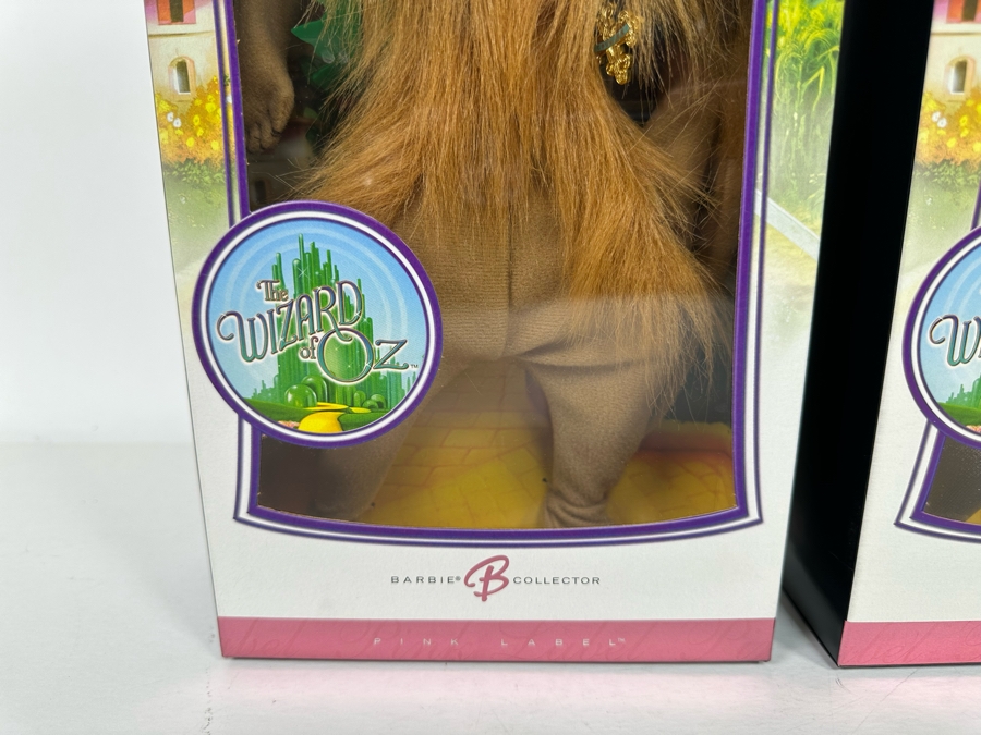 The Wizard of Oz Cowardly Lion and Tin Man Pink Collection Mattel Ken Dolls 2006 New In Box K8687/K8688 [Photo 7]