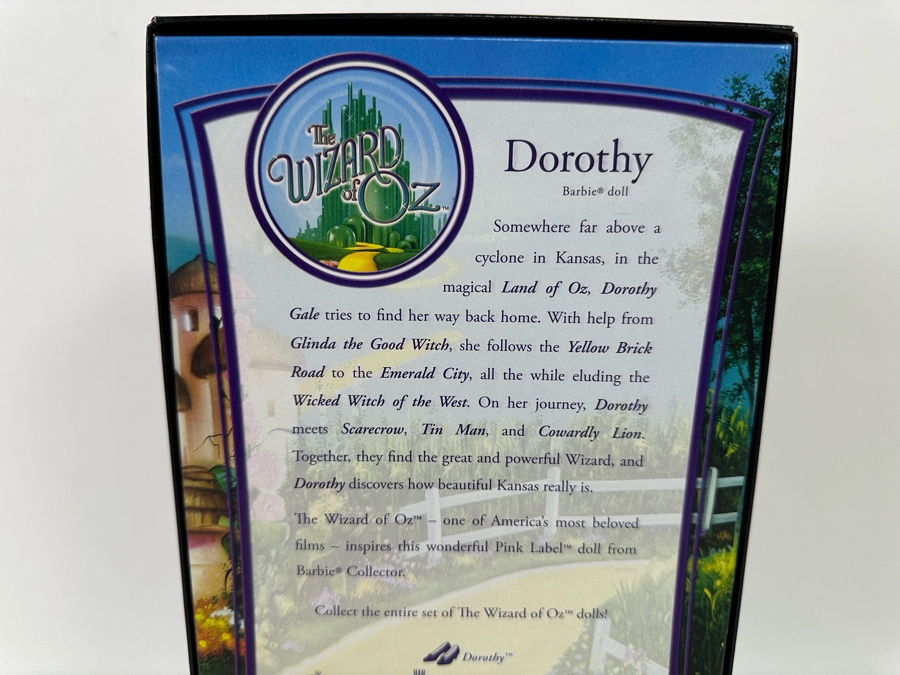 The Wizard of Oz Dorothy Pink Collection Mattel Barbie Doll 2006 New In Box K8682 [Photo 10]