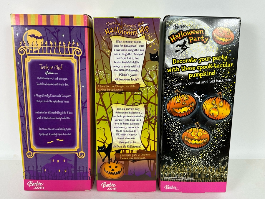 Trick or Chic, Halloween Hip and Halloween Party Mattel Barbie Dolls 2006 New In Box J0586/K8896/J0548 [Photo 10]
