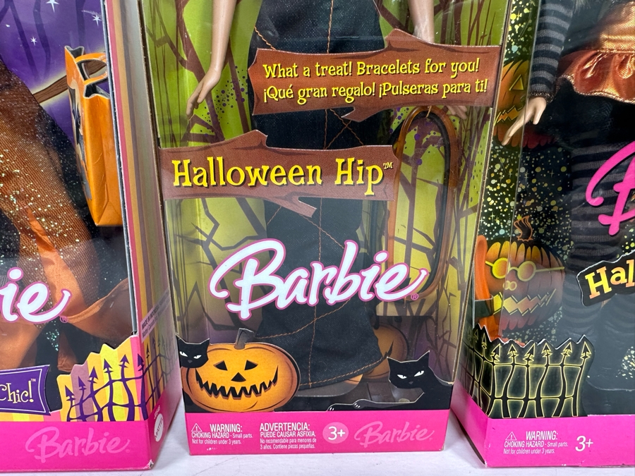 Trick or Chic, Halloween Hip and Halloween Party Mattel Barbie Dolls 2006 New In Box J0586/K8896/J0548 [Photo 6]