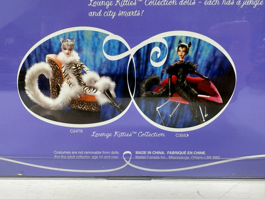 Lounge Kitties Collection White Tiger Mattel Barbie Doll 2003 New In Box C2478 [Photo 8]
