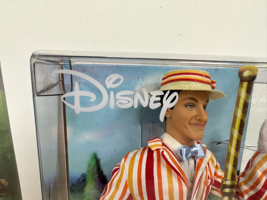 Disney Mary Poppins and Bert Pink Label Collection Mattel Barbie and Ken Dolls 2007 New In Box M0685/M0672 [Photo 8]