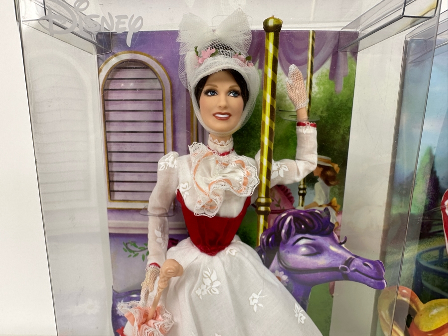 Disney Mary Poppins and Bert Pink Label Collection Mattel Barbie and Ken Dolls 2007 New In Box M0685/M0672 [Photo 4]