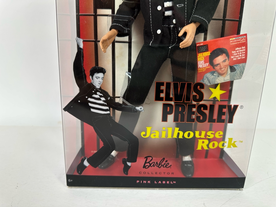 Elvis Presley Jailhouse Rock Pink Label Collection Mattel Ken Doll 2009 New In Box R4156 [Photo 7]