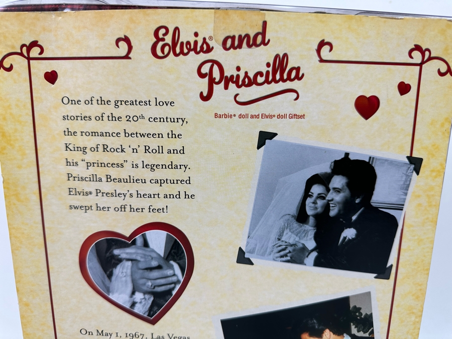 Elvis and Priscilla Pink Label Collection Mattel Barbie and Ken Dolls 2008 New In Box L9632 [Photo 8]