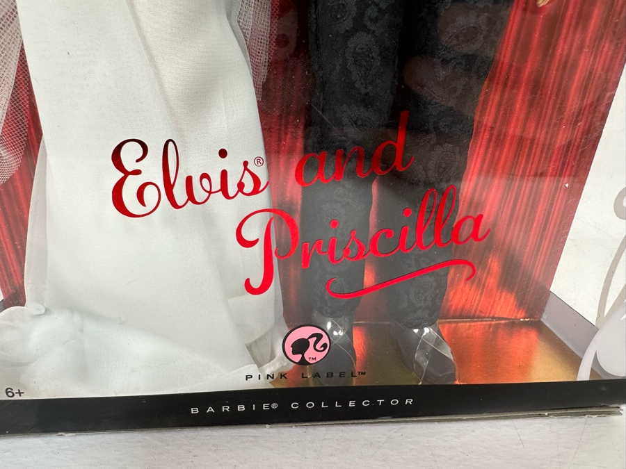 Elvis and Priscilla Pink Label Collection Mattel Barbie and Ken Dolls 2008 New In Box L9632 [Photo 6]