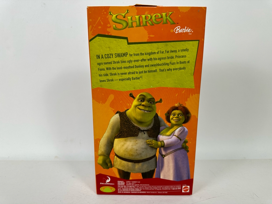 DreamWorks Shrek Mattel Barbie Doll 2004 New In Box H1703 [Photo 6]