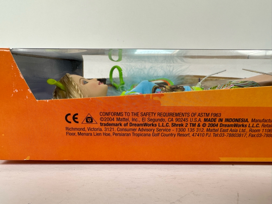 DreamWorks Shrek Mattel Barbie Doll 2004 New In Box H1703 [Photo 8]