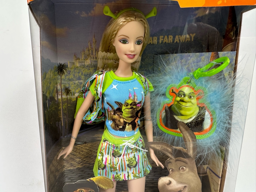 DreamWorks Shrek Mattel Barbie Doll 2004 New In Box H1703 [Photo 3]