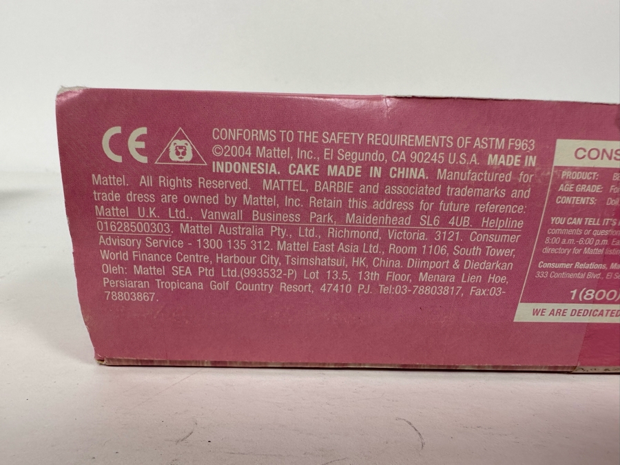 Beautiful Bride and Handsome Groom Mattel Barbie and Ken Dolls 2004 New In Box G9073/G9071 [Photo 12]