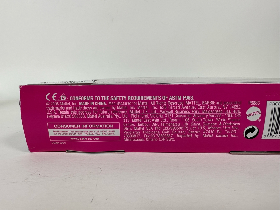 Fab Girl Mattel Barbie Doll 2008 New In Box P6883 [Photo 17]