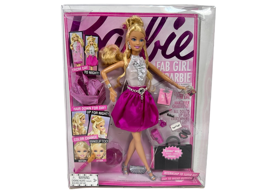 Fab Girl Mattel Barbie Doll 2008 New In Box P6883