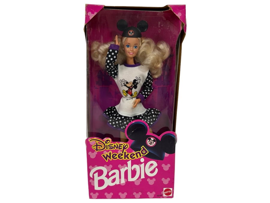 Euro Disney Weekend Barbie Mattel Barbie Doll 1993 New In Box 10722