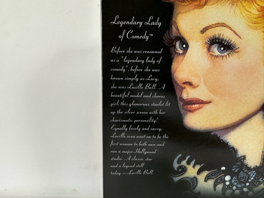 Lucille Ball Legendary Lady of Comedy Pink Label Collection Mattel Barbie Doll 2008 New In Box N2691 [Photo 7]
