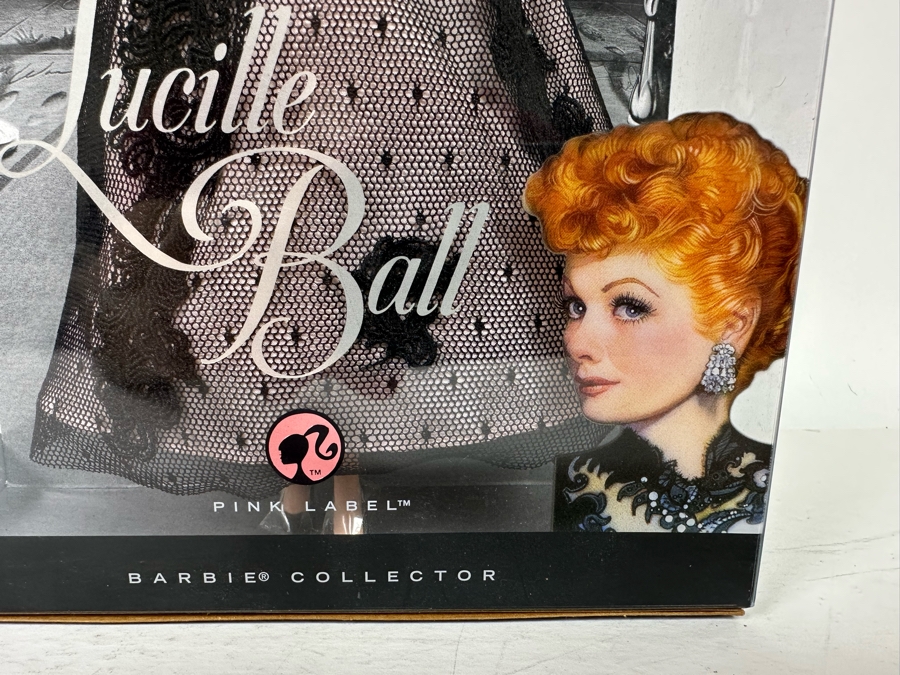 Lucille Ball Legendary Lady Of Comedy Pink Label Collection Mattel Barbie Doll 2008 New In Box N2691 8806