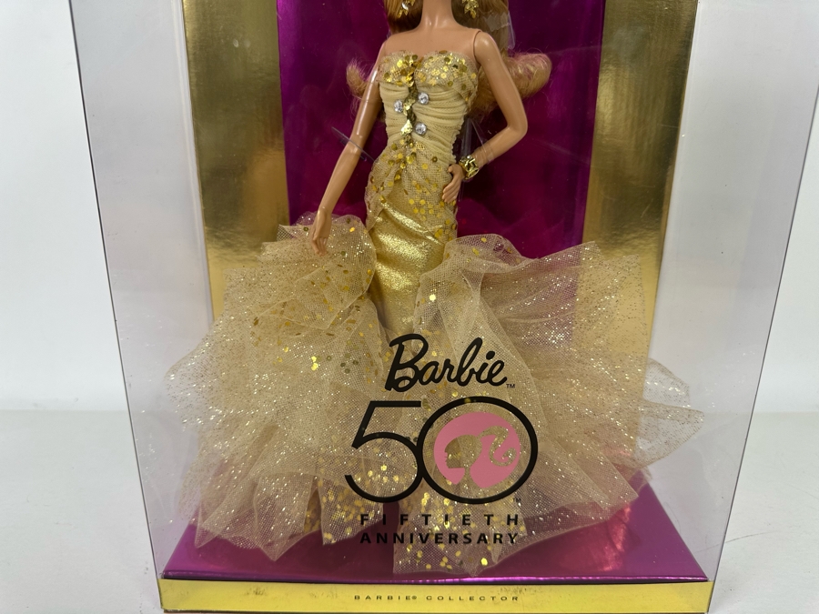 50th Anniversary Mattel Barbie Doll 2008 New In Box N4981 [Photo 4]