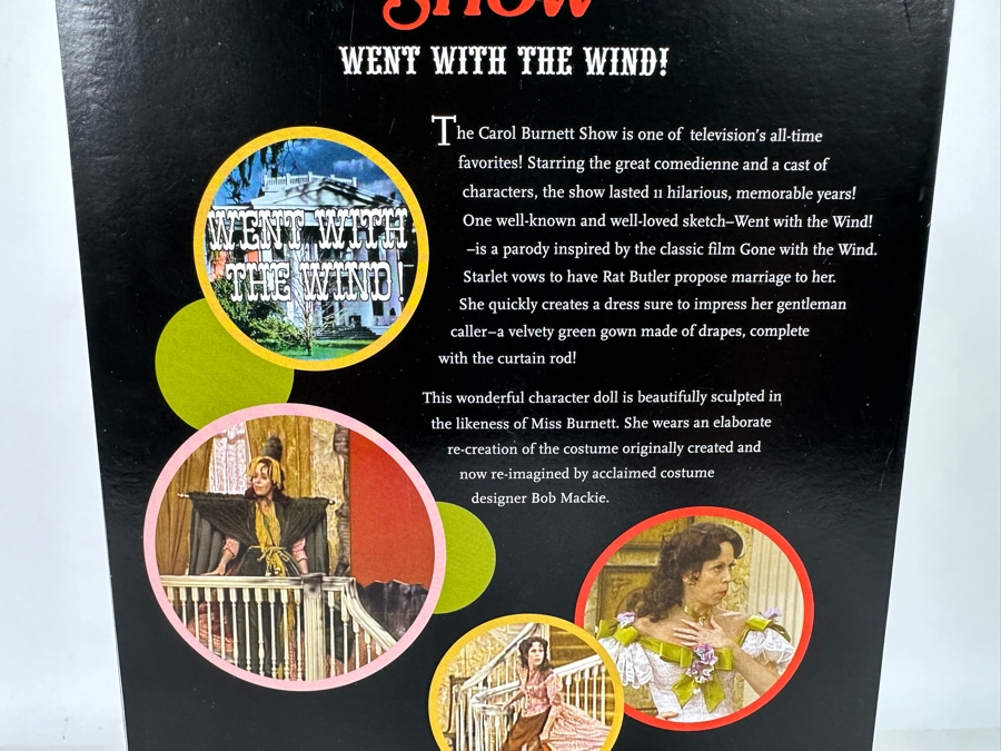 The Carol Burnett Show “Went with the Wind” 50th Anniversary Mattel Barbie Doll 2008 New In Box N4986 [Photo 9]