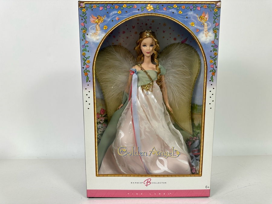 Golden Angels Pink Label Collection Mattel Barbie Doll 2006 New In Box J9187 [Photo 3]