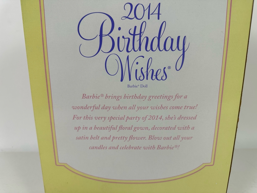 2013 Birthday Wishes Mattel Barbie Doll 2006 New In Box BCP64 [Photo 6]