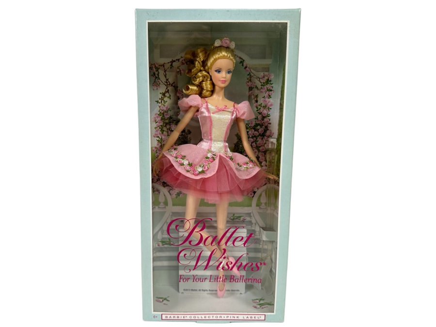 Ballet Wishes Pink Label Collection Mattel Barbie Doll 2013 New In 