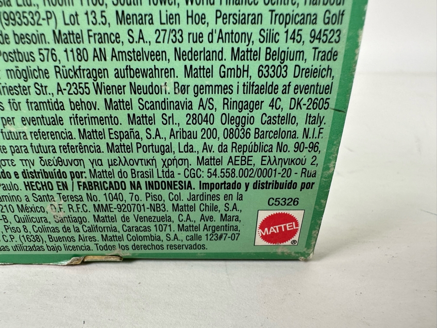 August Peridot Birthstone Collection Collector Edition Mattel Barbie Doll 2002 New In Box C5326 [Photo 15]