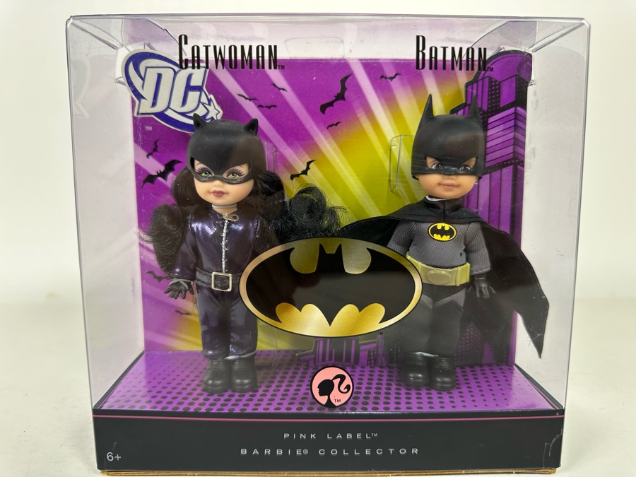 DC Comics Catwoman and Batman Pink Label Collection Mattel Kelly
