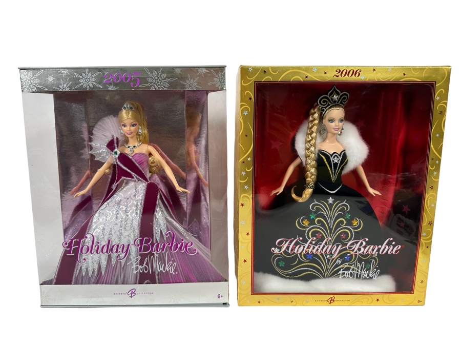 2006 holiday barbie 2025 by bob mackie value