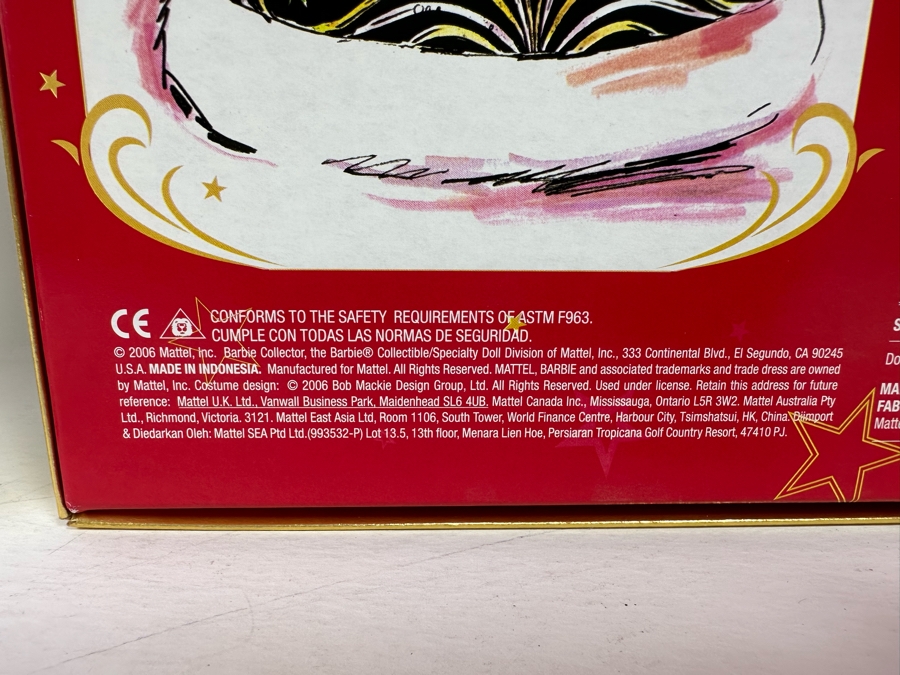 Bob Mackie Holiday Barbie 2005 and 2006 Mattel Barbie Dolls 2005/2006 New In Box G8058/J0949 [Photo 15]