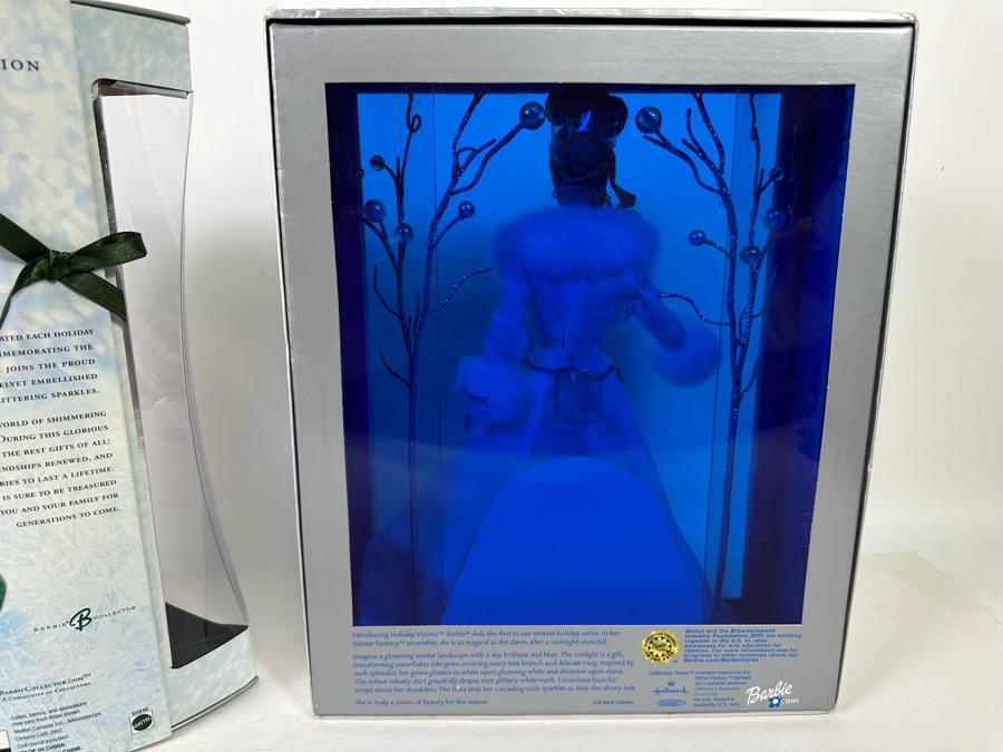 Special 2004 Edition Holiday Barbie and Winter Fantasy “First in the Series” 2003 Special Edition Mattel Barbie Dolls 2003/2004 New In Box B5848/B2519 [Photo 19]