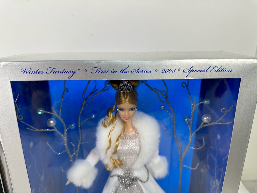 Special 2004 Edition Holiday Barbie and Winter Fantasy “First in the Series” 2003 Special Edition Mattel Barbie Dolls 2003/2004 New In Box B5848/B2519 [Photo 14]