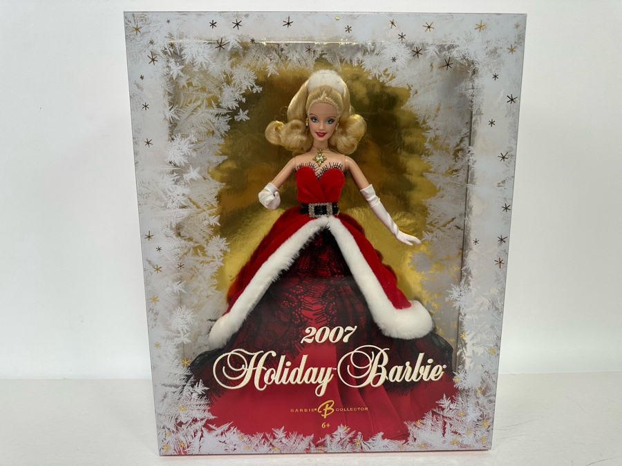 2007 Holiday Barbie Mattel Barbie Collector Series 2007 New In Box K7958 [Photo 3]