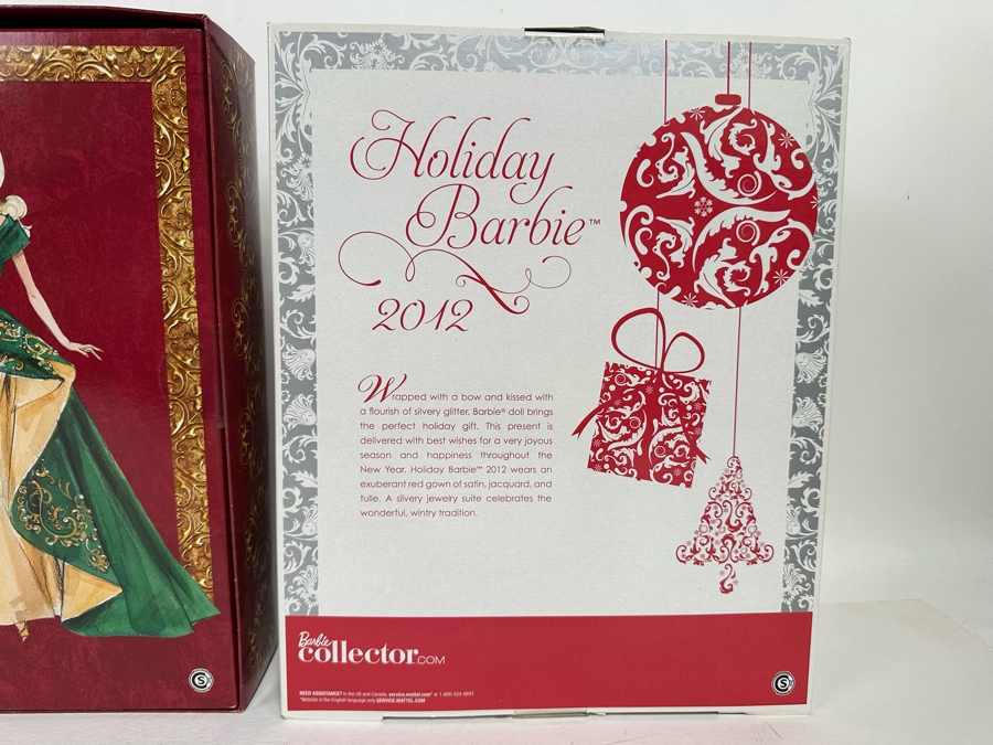 2011 and 2012 Holiday Barbies Mattel Barbie Collector Series 2010/2011 New In Box W3465/T7914 [Photo 12]