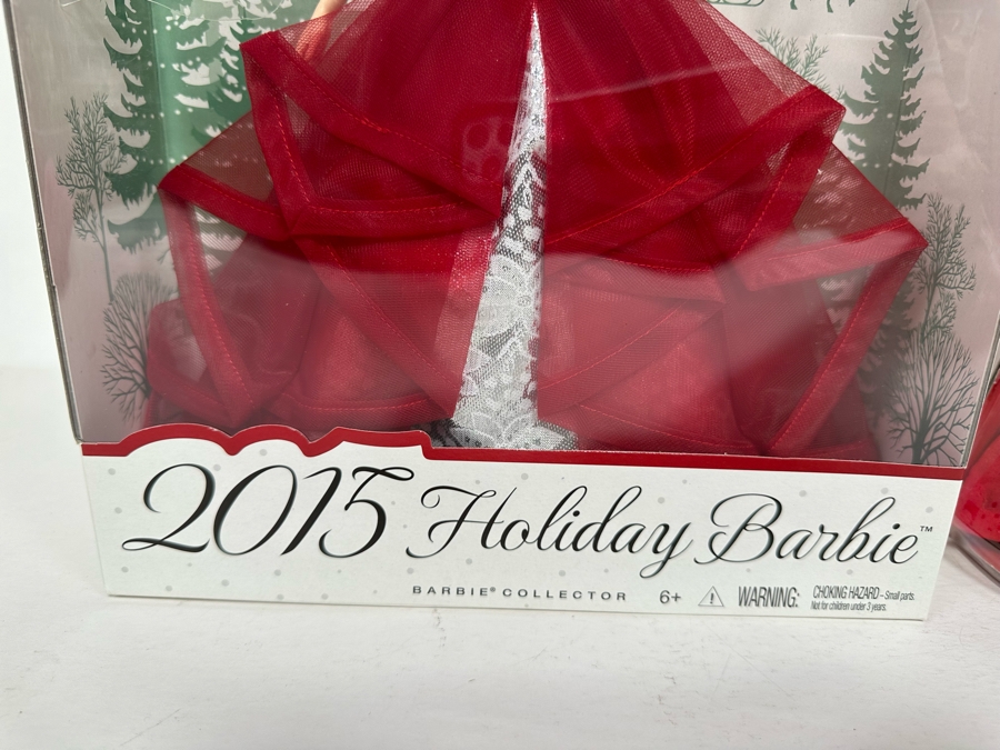2015 and 2016 Holiday Barbies Mattel Barbie Collector Series 2014/2016 New In Box CHR76/DRD2 [Photo 5]
