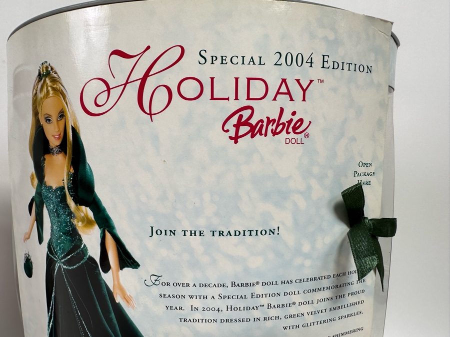 2002 Holiday Celebration Barbie Special Edition and and 2004 Special Edition Holiday Barbie Mattel Barbie Collector Series 2002/2004 New In Box 56209/B5848 [Photo 14]